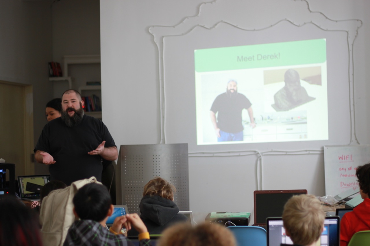 Presenting 3D printing to the kids